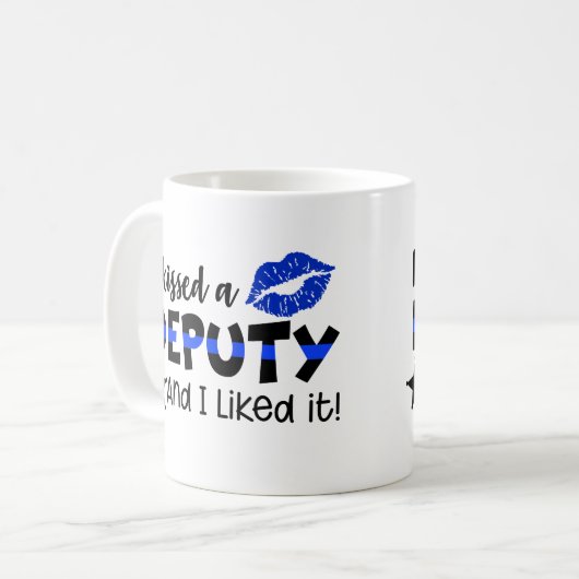 Ich küsste einen Stellvertreter und mochte es Kaffeetasse (Vorderseite Links)