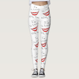 Ich lache mit dir leggings
