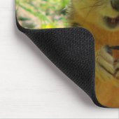 Ich lächele für Samen u. Verkäufe Mousepad (Ecke)