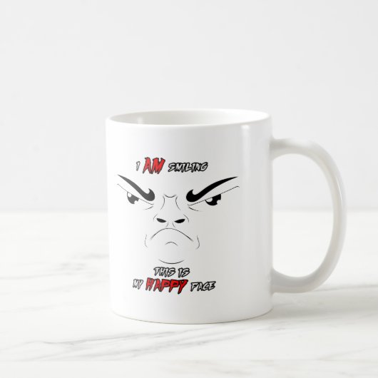 ICH lächele Kaffeetasse (Rechts)