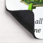 Ich lächele Mousepad (Ecke)