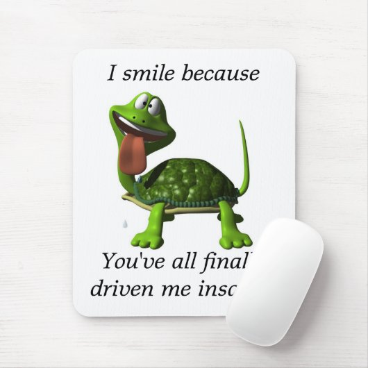 Ich lächele Mousepad (Mit Mouse)