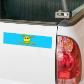 ICH LÄCHELE WEIL… V1 AUTOAUFKLEBER (Auf Lkw)