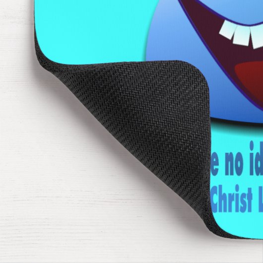 Ich lächele weil… V2 Mousepad (Ecke)