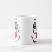 Ich lächle alle. kaffeetasse (Mittel)