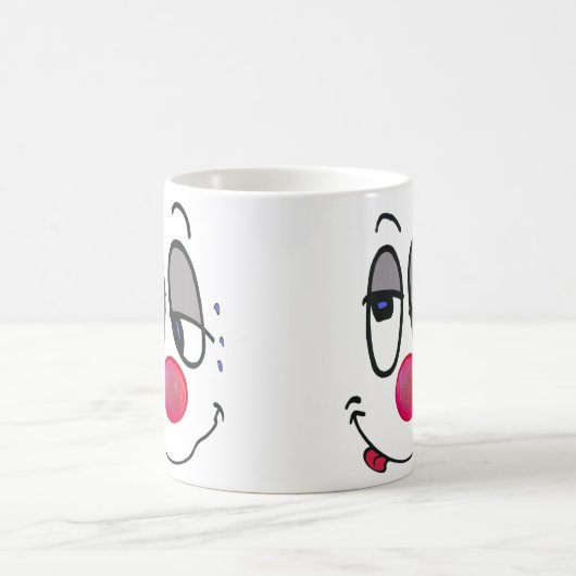 Ich lächle alle. kaffeetasse (Mittel)