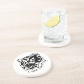 Ich lächle Anglerfisch Getränkeuntersetzer (Seite)