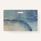 Ich lächle dich hinter dieser Maske an!Blauer Abst Ausweis (Rückseite)