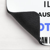Ich lächle, weil du mein Papa bist. Mousepad (Ecke)