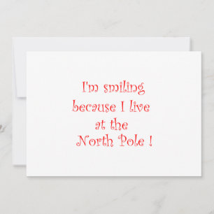 Ich lächle, weil -Einladungen Einladung