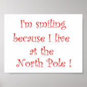 Ich lächle, weil - Poster (Vorne)