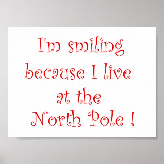 Ich lächle, weil - Poster (Vorne)