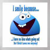 Ich lächle, weil...V2 Poster (Vorne)