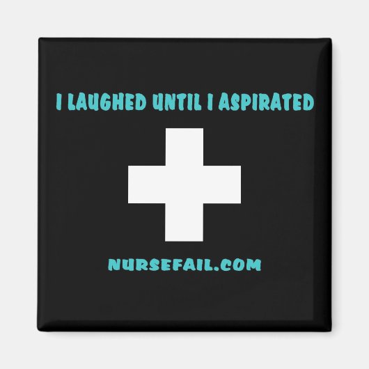 Ich lachte, bis ich erwachte magnet (Vorne)