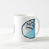 ich lag Gesicht Kaffeetasse (VorderseiteRechts)