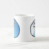 ich lag Gesicht Kaffeetasse (Mittel)