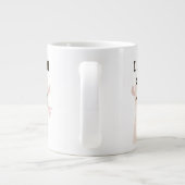 Ich lama dich Jumbo-Tasse (Rückseite)