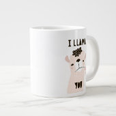 Ich lama dich Jumbo-Tasse (Vorderseite Rechts)