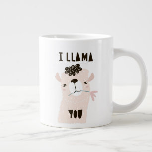 Ich lama dich Jumbo-Tasse