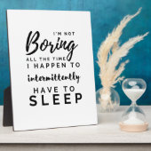 Ich langweile mich nicht die ganze Zeit T - Shirt Fotoplatte (Seite)