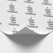 Ich lARP mit deinem Freund Geschenkpapier (Ecke)