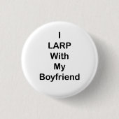 Ich lARP mit meinem Freund Button (Vorderseite)