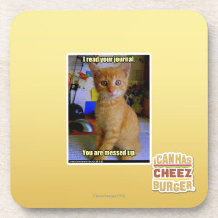 Ich las Ihre Zeitschrift Untersetzer