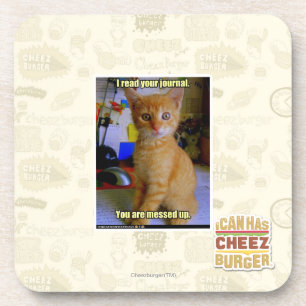 Ich las Ihre Zeitschrift Untersetzer