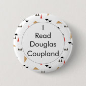 Ich las kanadischen Buch-Knopf Douglas Couplands Button (Vorderseite)