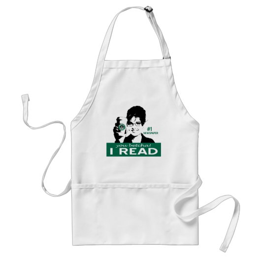 Ich las Papier-Schürze Schürze (Vorne)