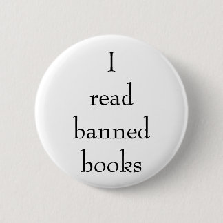 Ich las verbotene Buch-Button Button