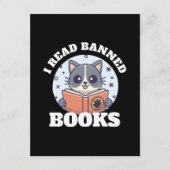 Ich las verbotene Bücher Begleitkarte (Vorderseite)
