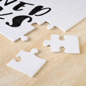 Ich las verbotene Bücher Katze Puzzle (Seite)