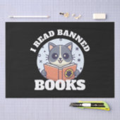 Ich las verbotene Bücher Seidenpapier (Handwerk)