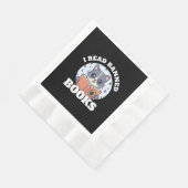 Ich las verbotene Bücher Serviette (Ecke)