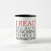 Ich las weil tasse (Zentrum)