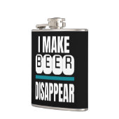 Ich lasse Bier verschwinden Flachmann (Links)