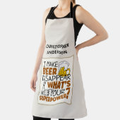 Ich lasse Bier verschwinden Schürze (InSitu)