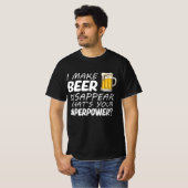 Ich lasse Bier verschwinden T-Shirt (Vorne ganz)