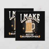 Ich lasse Bier verschwinden, was deine Supermacht (Vorne/Hinten)