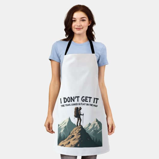 Ich lasse es nicht, dass der Weg so flach zum Wand Schürze (Getragen)