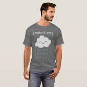 Ich lasse es niedliche Sturm-Wolke regnen T-Shirt (Vorne ganz)