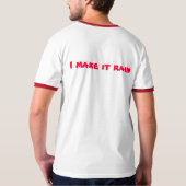 Ich lasse es regnen T-Shirt (Rückseite)