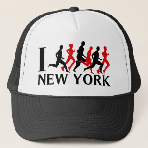 ICH LASSE NEW YORK LAUFEN TRUCKERKAPPE