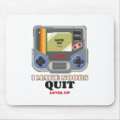 Ich lasse Noobs Rage aufhören Mousepad (Vorne)