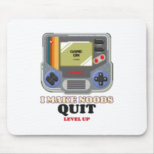 Ich lasse Noobs Rage aufhören Mousepad