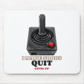 Ich lasse Noobs Rage aufhören Mousepad (Vorne)