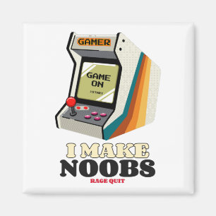 Ich lasse Noobs wütend aufgeben Magnet