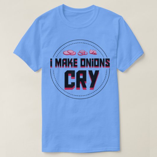 Ich lasse Onions kochen, das Design-Hobby T-Shirt (Design vorne)