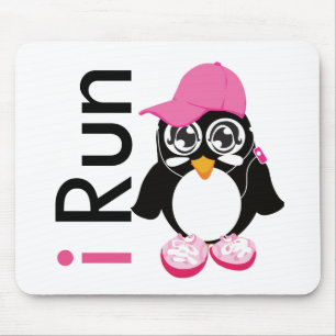 ich lasse Pinguin laufen Mousepad